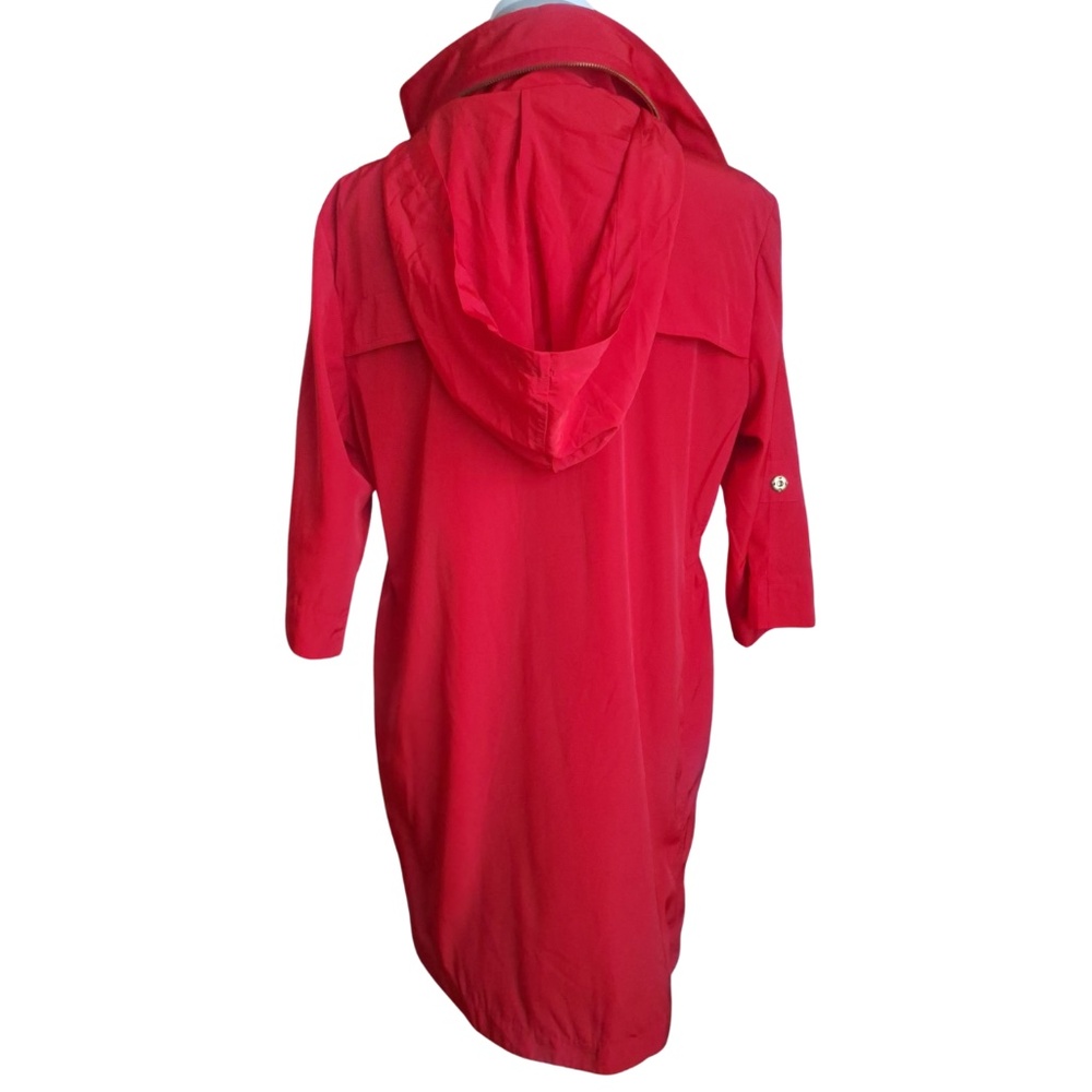 Ali Ro Utility Lightweight Statement Jacket Red B… - image 7